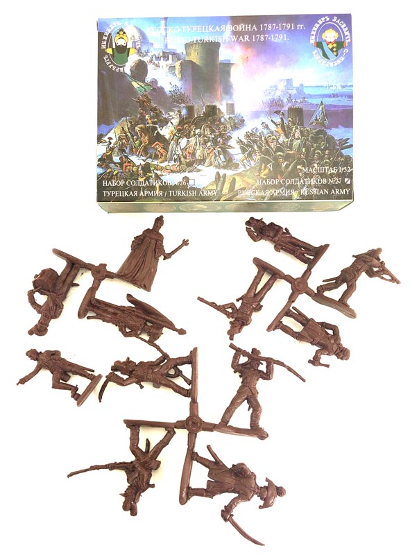 Russian-Turkish War 1787-1791 - The Russian army - Brown Plastic