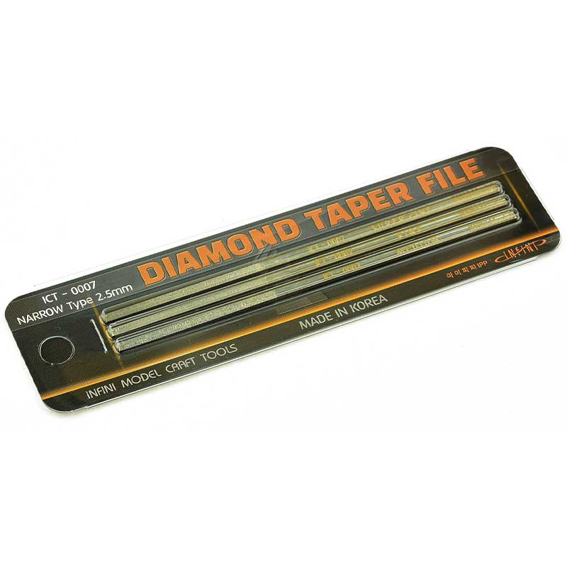 Diamond Taper File - Narrow Type 2.5mm