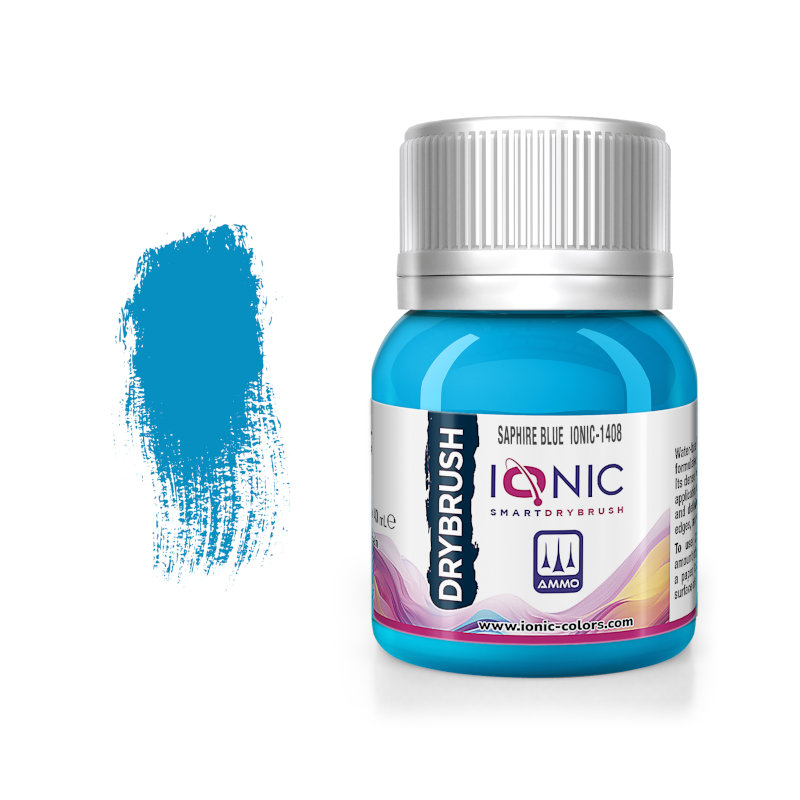Ionic Smart Drybrush - Sapphire Blue