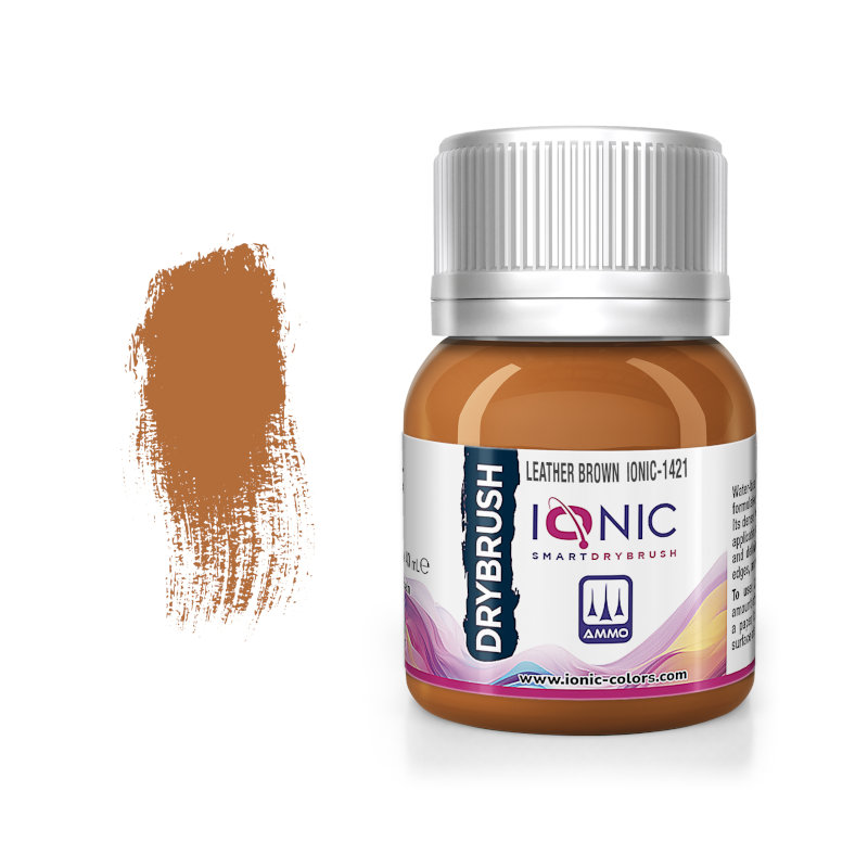Ionic Smart Drybrush - Leather Brown
