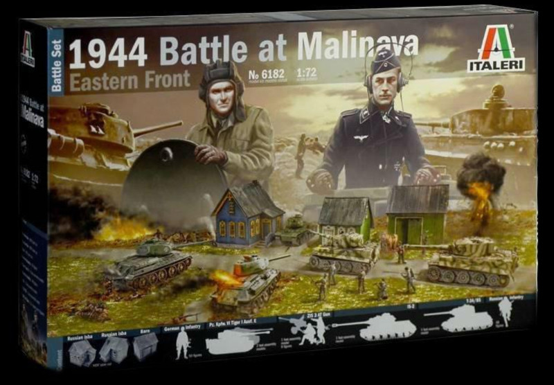 Battle at Malinava 1944 Diorama Set Eastern Front