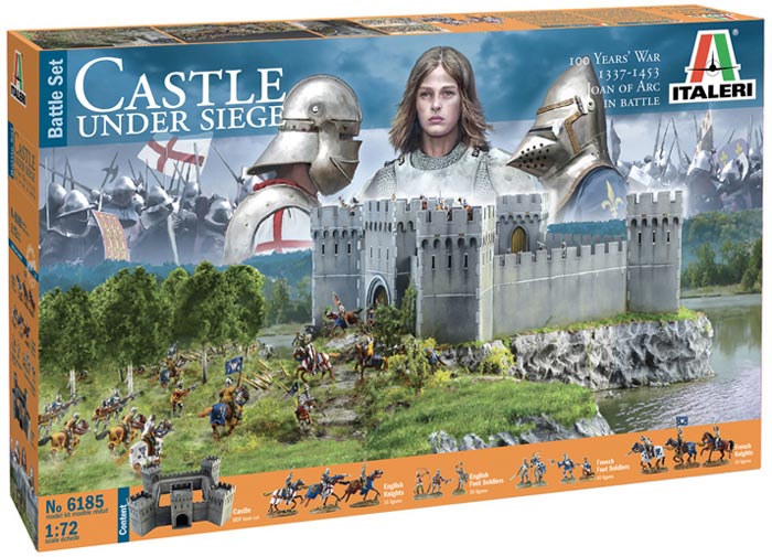 Diorama Set: Castle Under Siege - 100 Years War 1337-1453