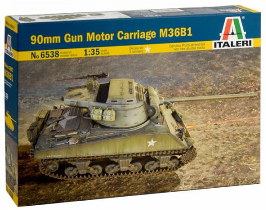 M36B1 90mm Gun US Tank Destroyer