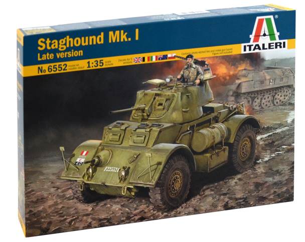 Staghound Mk I Late Version Armored Vehicle