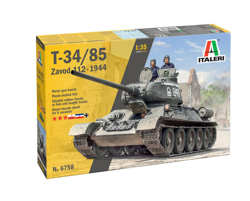 Italeri T-34/85 Zavod 112 - 1944
