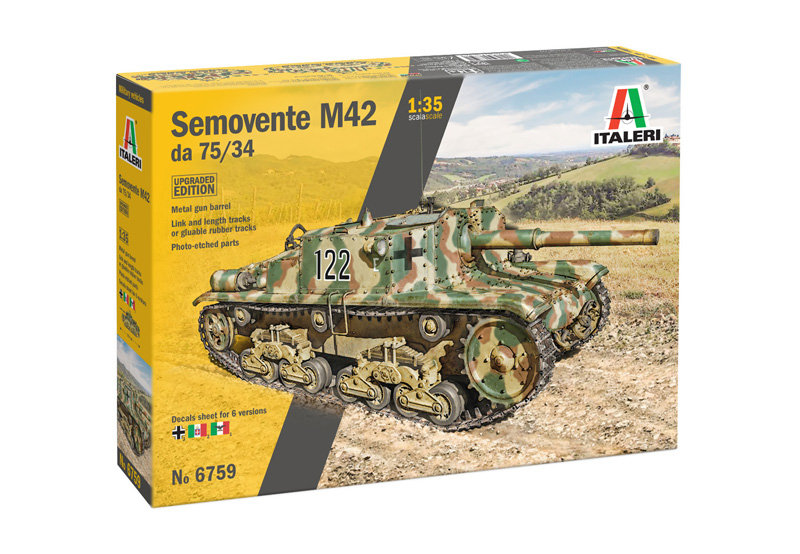 Italeri Semovente M42 da 75/34 [Upgraded Edition]