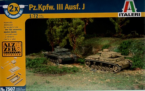 WWII German PzKpfw III Ausf. J