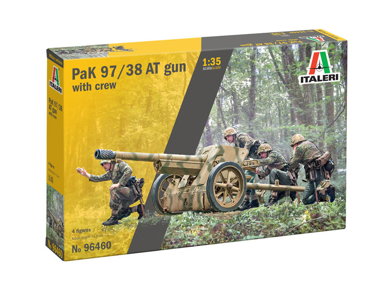 Italeri PaK 97/38 AT Gun with Crew