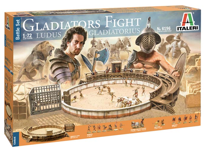 DIORAMA SET: GLADIATORS FIGHT