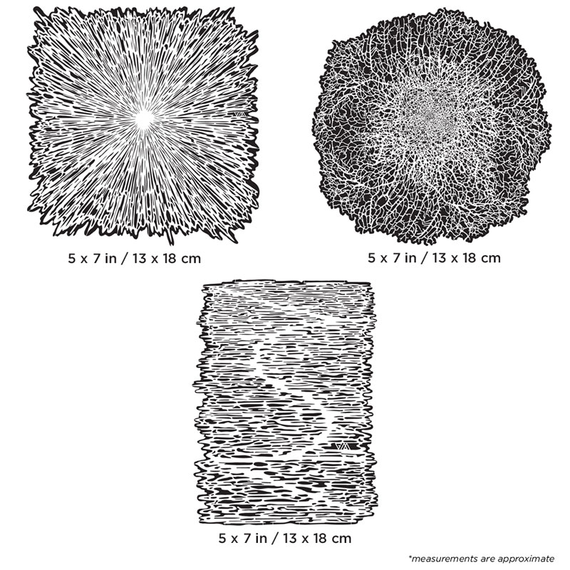 Artool Texture FX 2 Mini Series Airbrush Template