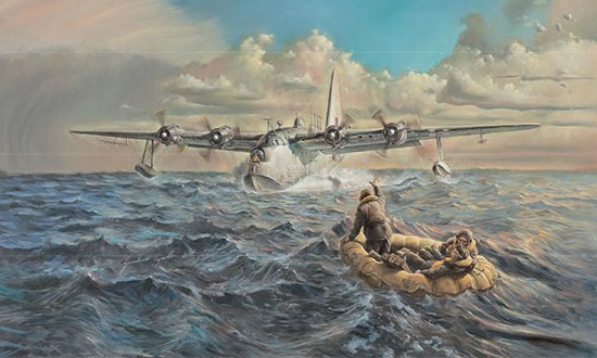 Sunderland Mk III Flying Boat Patrol Bomber