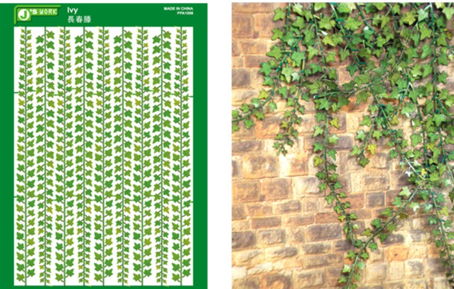 Multi-Scale Climbing Ivy (Colored Paper)