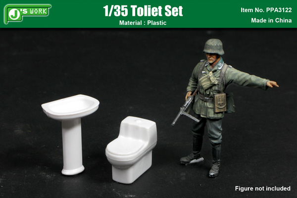 Toilet and Pedestal Sink