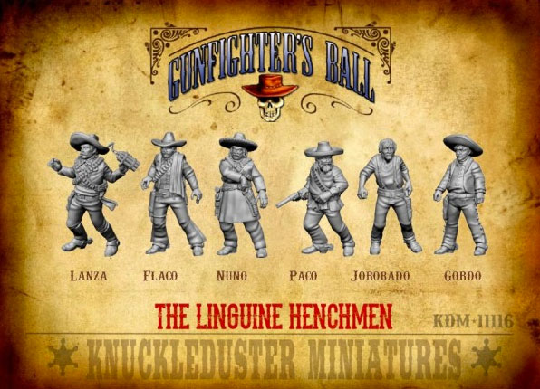 Gunfighter's Ball Knuckleduster KDM-11119 Bad Guys Faction Old West Villains 