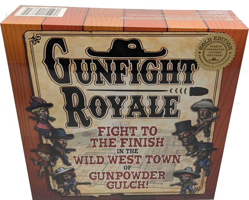 Gunfight Royale Gold Edition Board Game