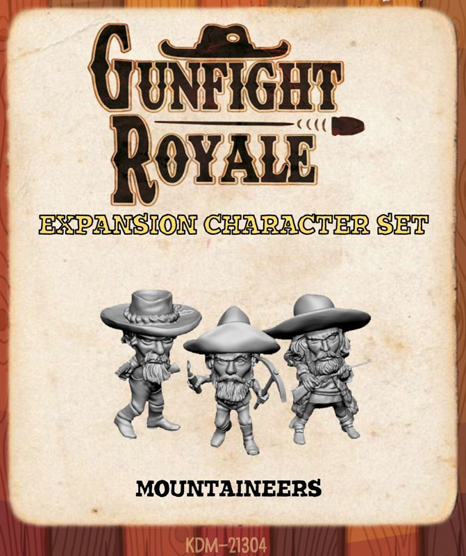 Gunfight Royale Mountaineers Expansion Character Set