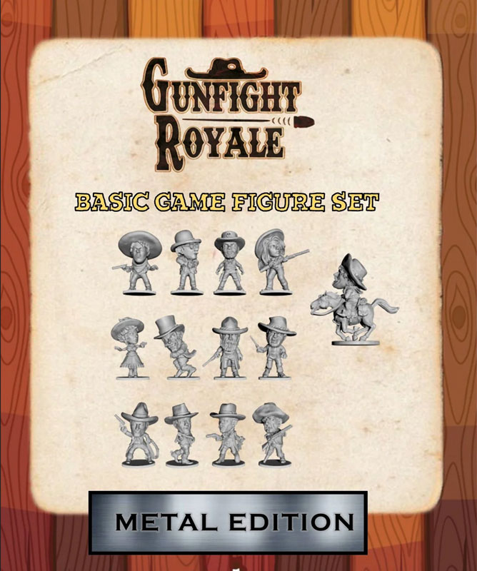 Gunfight Royale Metal Basic Figure Set
