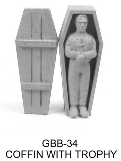 Coffin with Trophy