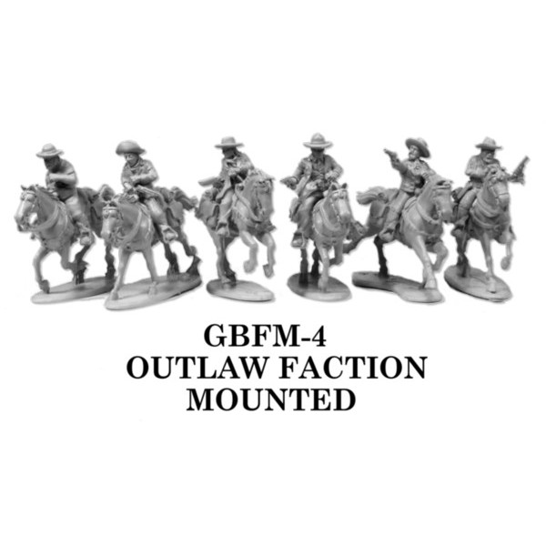 Gunfighters Ball - Outlaw Faction Mounted