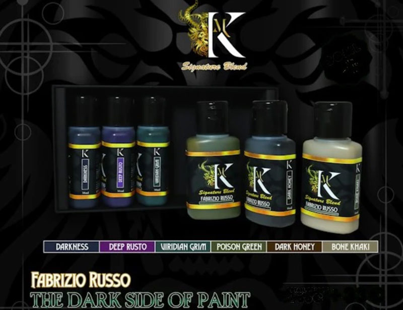 Kimera Kolors Signature Blend: Fabrizio Russo - The Dark Side of Paint
