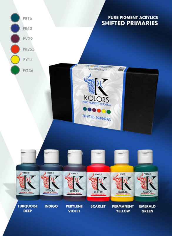 Kimera Kolors Pure: Expansion Set 2 - Shifted Primaries