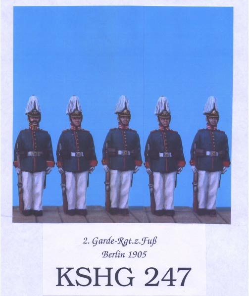 Berlin 1905 - 2nd Reg Guards on Foot 2