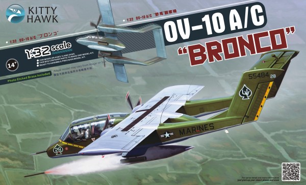 OV10A/C Bronco 2-Seater Turboprop Light Attack Aircraft