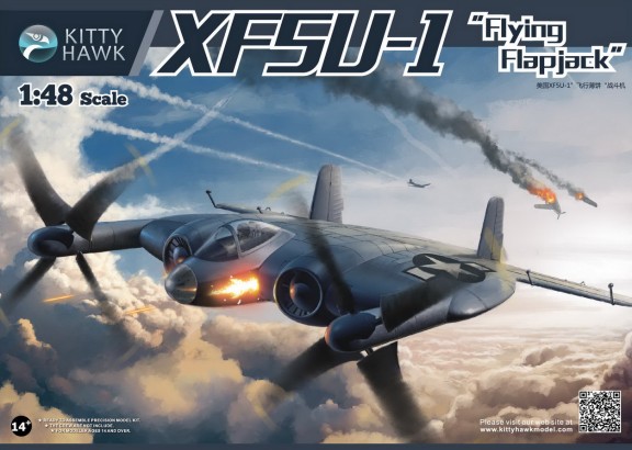 XF5U1 Flying Flapjack US Navy Fighter (New Tool)