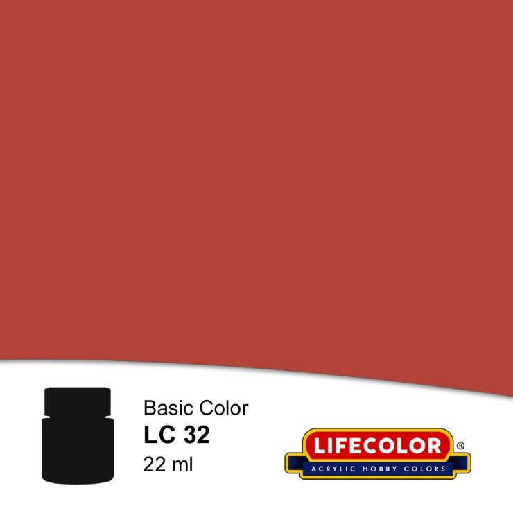 LifeColor Matt Rust 1 FS30152 Acrylic (22ml Bottle)