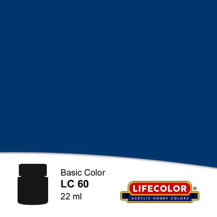 LifeColor Gloss Dark Blue FS15052 Acrylic (22ml Bottle)