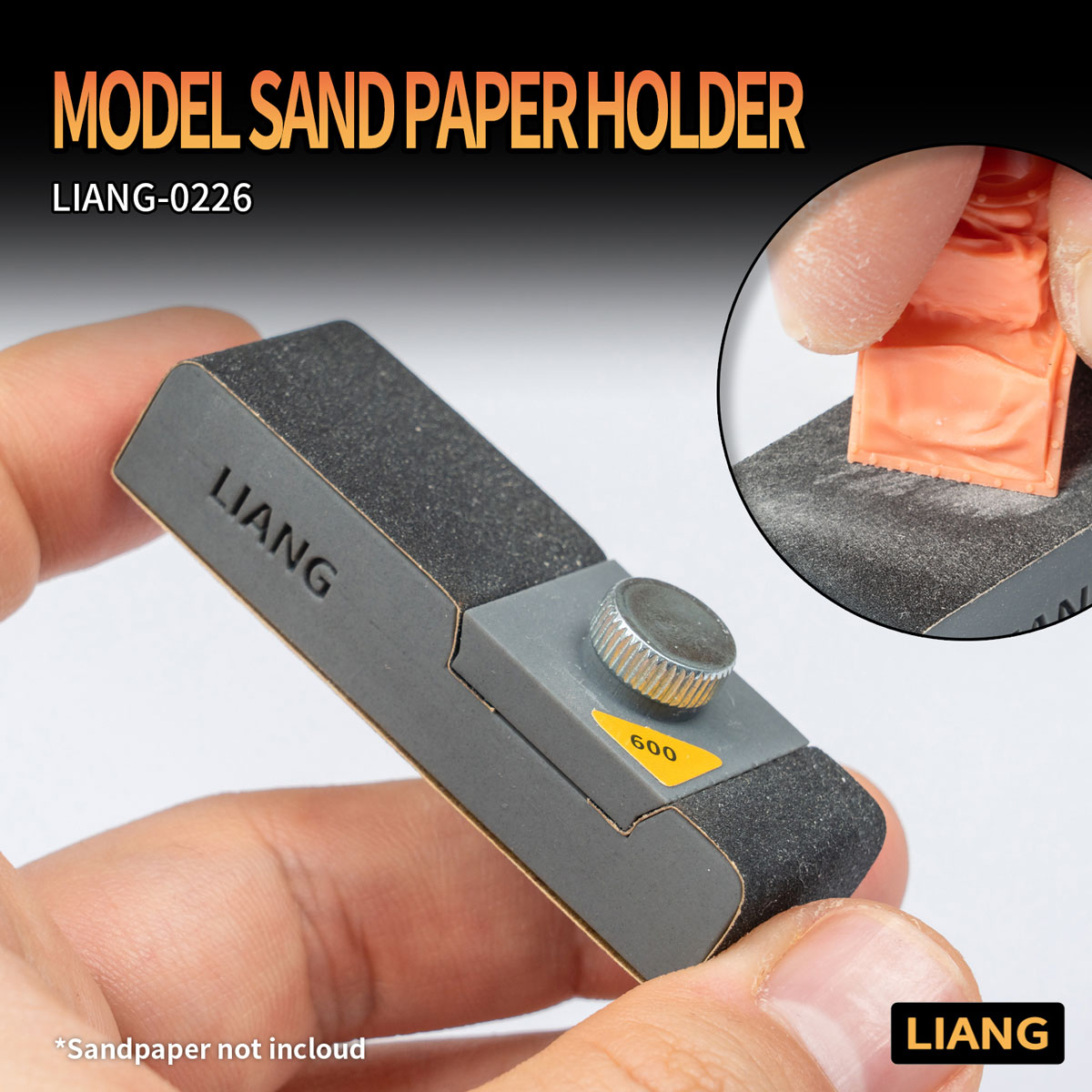 Model Sand Paper Holder