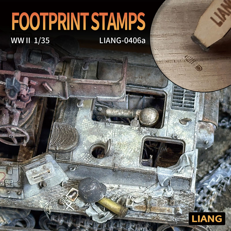 Liang Footprint Stamps - WWII