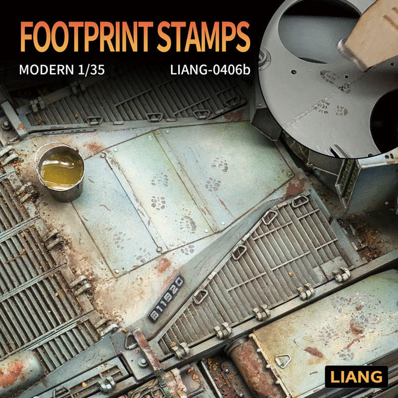 Liang Footprint Stamps - Modern