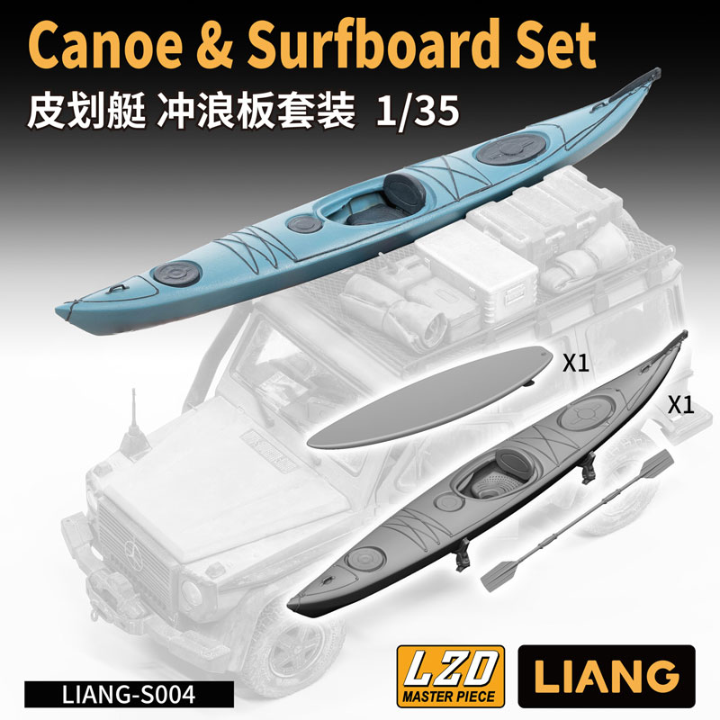 Liang Canoe & Surfboard Set