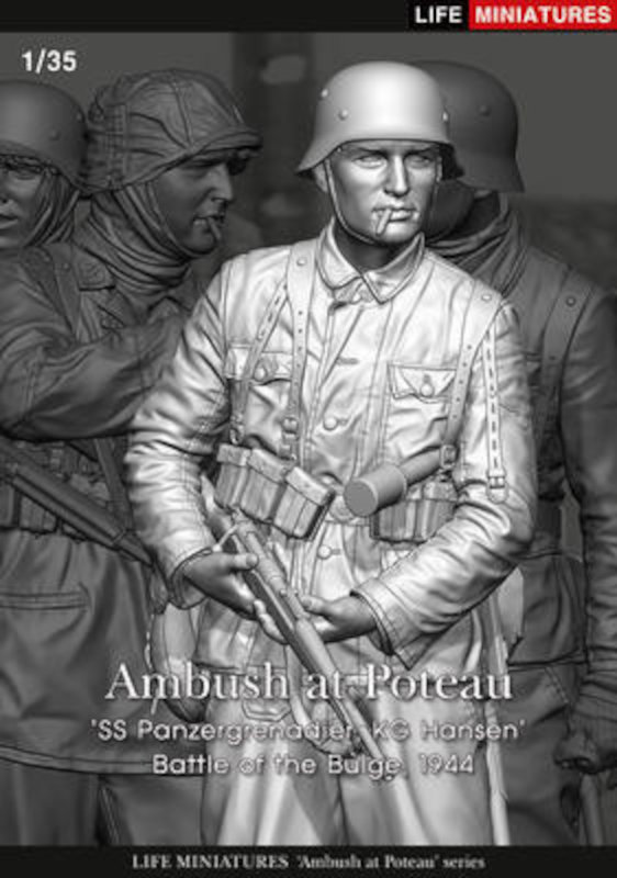 Ambush at Poteau 'SS Panzergrenadier, KG Hansen' Battle of the Bulge, 1944 (1/16 scale)