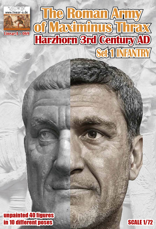 The Roman Army of Maximinus Thrax Harzhorn 3rd Century AD. Set 1 Infantry