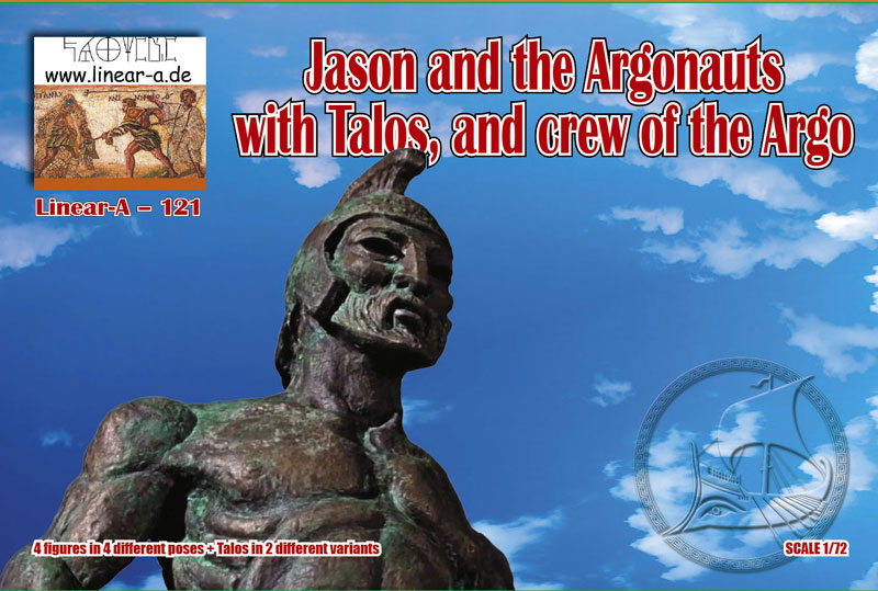 Linear A Jason and the Argonauts with Talos, Crew of the Argo (Big Set)