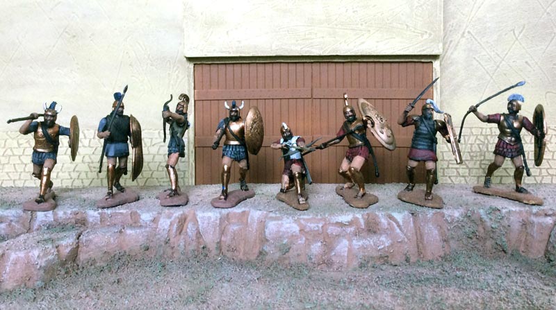 The War at Troy – Figure Set 1 – Painted