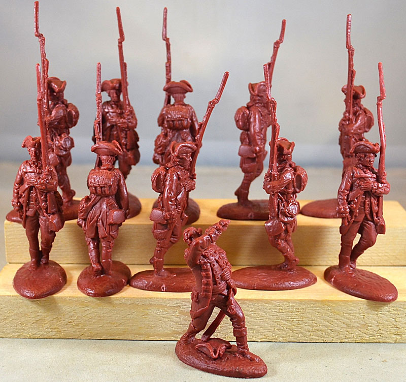 LOD American Revolution British Regular Army Marching Set (Barzso)