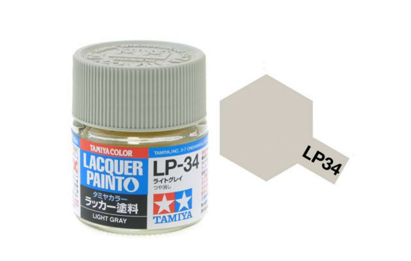 Tamiya - Light Gray Mini Lacquer Finish - 82134