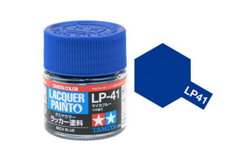 Tamiya - Mica Blue Mini Lacquer - 82141