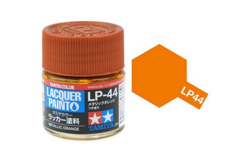 Tamiya - Metallic Orange Mini Lacquer - 82144