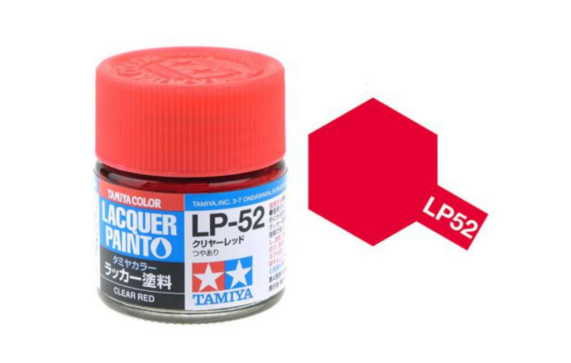 Tamiya - Clear Red Mini Lacquer - 82152