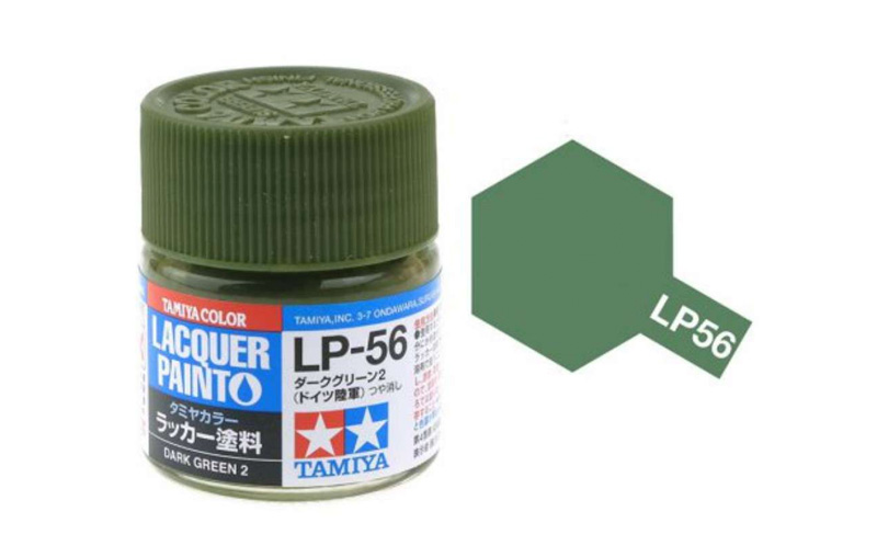 Tamiya - Dark Green 2 Mini Lacquer - 82156