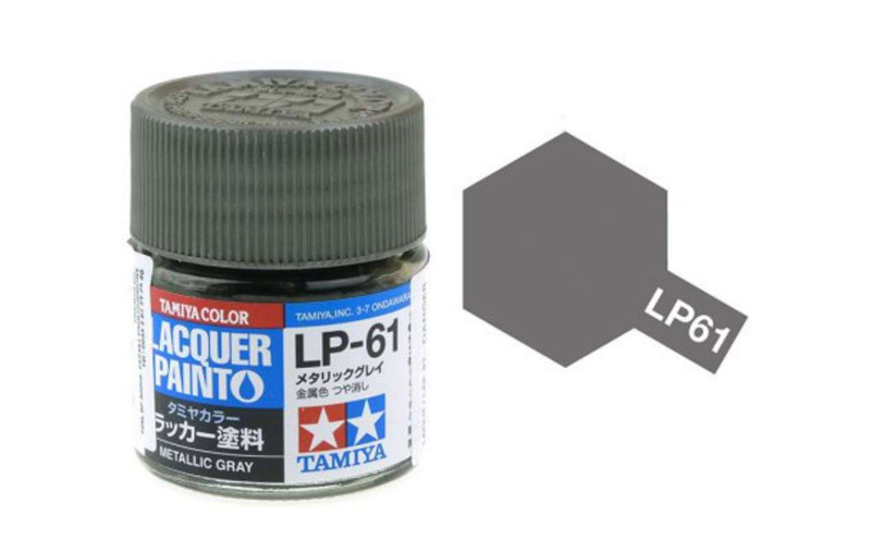 Tamiya - Metallic Gray MIni Lacquer - 82161