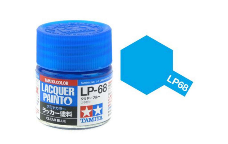 Tamiya - Clear Blue Mini Lacquer - 82168