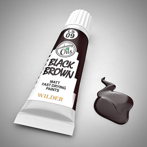 Weathering Oil Black Brown 20ml