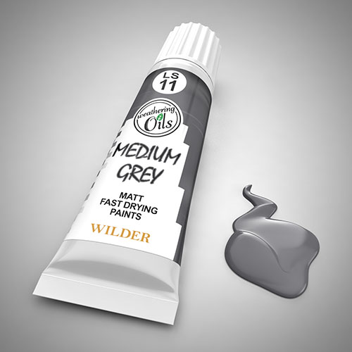 Weathering Oil Medium Grey 20ml