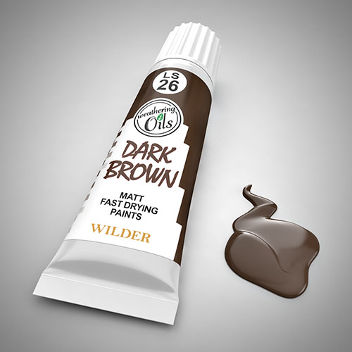Weathering Oil Dark Brown 20ml
