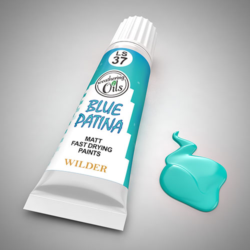 Weathering Oil Blue Patina 20ml